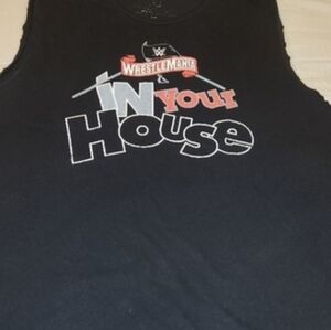 WRESTLEMANIA - IN YOUR HOUSE - SHIRT (HOMEMADE SLEEVELESS) - SEE PHOTOS